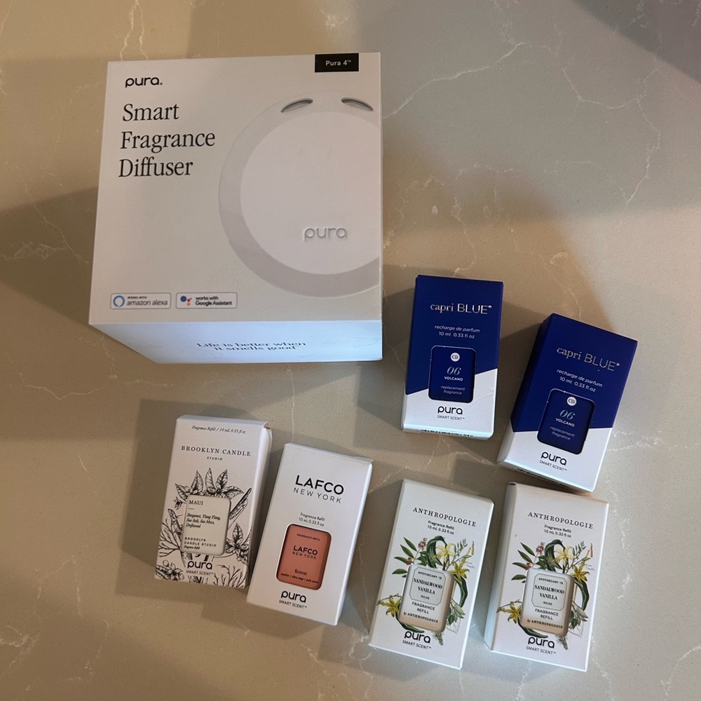 Pura 4 Smart Fragrance Diffuser Set